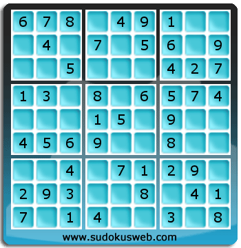 Nivel Muito Facil de Sudoku