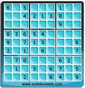 Sudoku von einfacher höhe