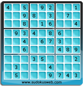 Nivel Facil de Sudoku