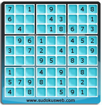 Sudoku de Nivell Molt Fàcil