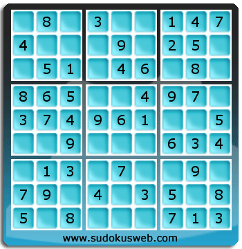 Sudoku von sehr einfacher höhe