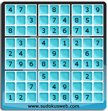 Sudoku de Nivel Muy Fácil