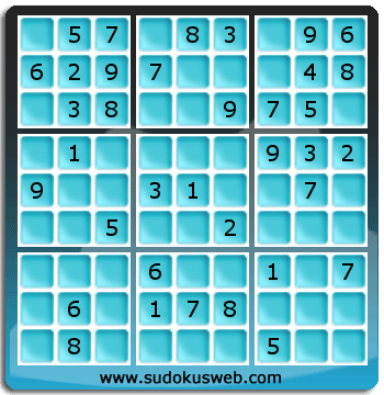 Nivel Facil de Sudoku