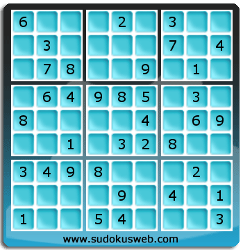 Sudoku von einfacher höhe