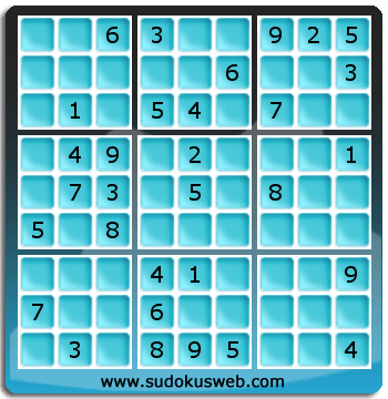 Sudoku von mittelmässiger höhe