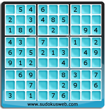 Nivel Muito Facil de Sudoku Nivel Muito Facil de Sudoku