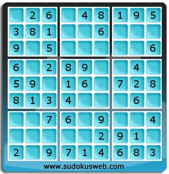 Sudoku de Niveau Très Facile