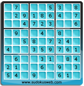 Sudoku von sehr einfacher höhe