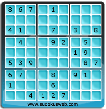 Sudoku von mittelmässiger höhe Sudoku von mittelmässiger höhe