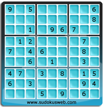 Sudoku von mittelmässiger höhe