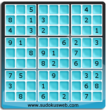 Sudoku von einfacher höhe