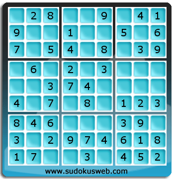 Sudoku de Nivell Molt Fàcil