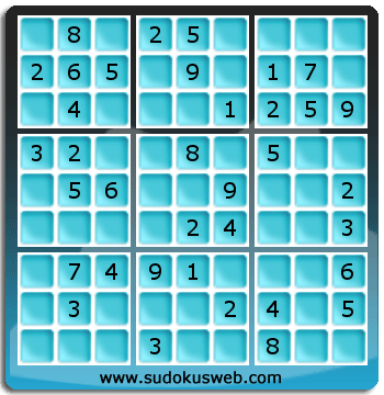 Sudoku von einfacher höhe Sudoku von einfacher höhe