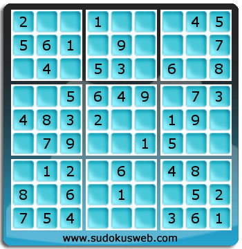 Sudoku de Nivell Molt Fàcil Sudoku de Nivell Molt Fàcil