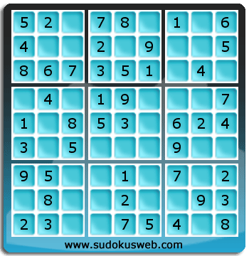 Sudoku von sehr einfacher höhe