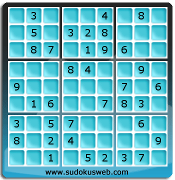 Sudoku von einfacher höhe