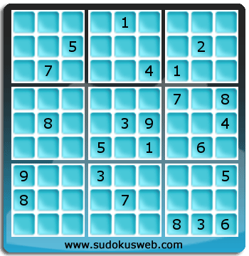 Sudoku de Niveau Difficile Sudoku de Niveau Difficile