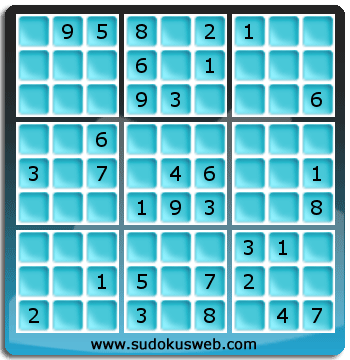 Sudoku von mittelmässiger höhe Sudoku von mittelmässiger höhe