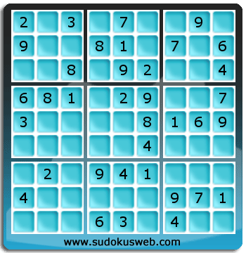 Sudoku de Niveau Facile