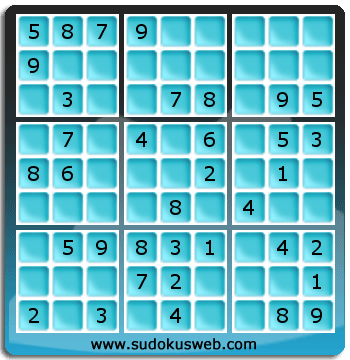 Nivel Facil de Sudoku