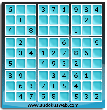 Sudoku von sehr einfacher höhe