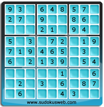 Sudoku de Nivel Muy Fácil Sudoku de Nivel Muy Fácil