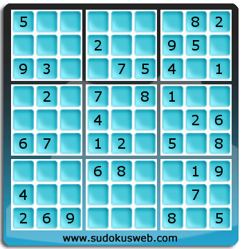 Sudoku de Nivel Fácil Sudoku de Nivel Fácil