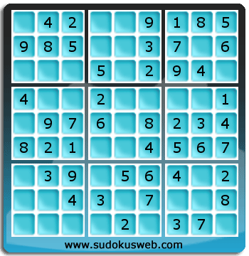 Sudoku de Nivell Molt Fàcil