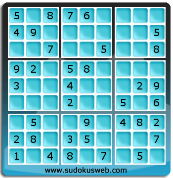 Nivel Facil de Sudoku