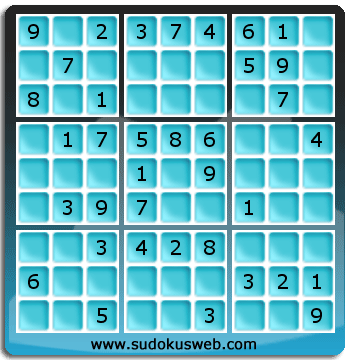 Nivel Facil de Sudoku Nivel Facil de Sudoku