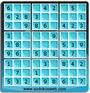 Sudoku de Niveau Très Facile