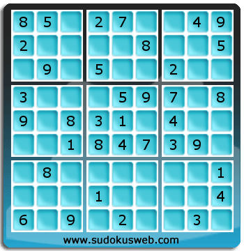 Sudoku von einfacher höhe