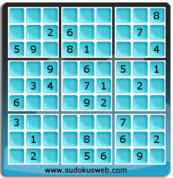 Sudoku von mittelmässiger höhe