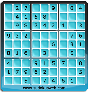 Sudoku de Nivell Molt Fàcil