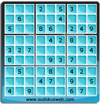 Sudoku von einfacher höhe