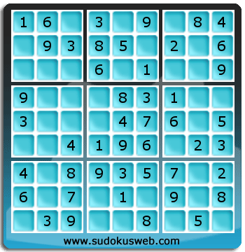 Sudoku de Nivel Muy Fácil