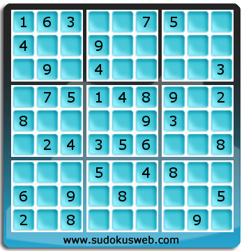 Nivel Facil de Sudoku