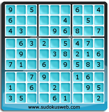 Nivel Muito Facil de Sudoku