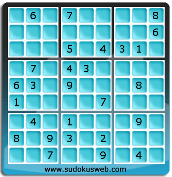 Nivel Dificil de Sudoku Nivel Dificil de Sudoku