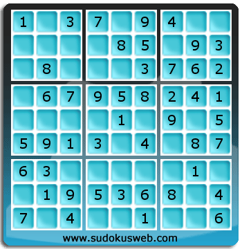 Sudoku de Nivel Muy Fácil