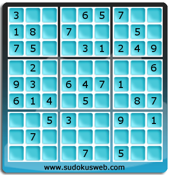 Nivel Facil de Sudoku