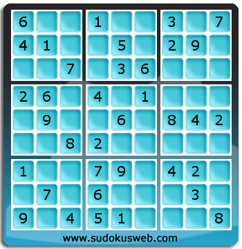 Nivel Facil de Sudoku Nivel Facil de Sudoku