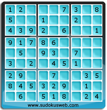 Sudoku de Nivel Muy Fácil