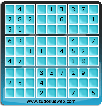 Sudoku von einfacher höhe Sudoku von einfacher höhe