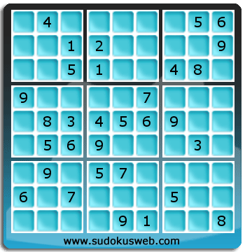 Sudoku von mittelmässiger höhe