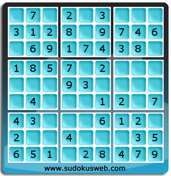 Sudoku de Nivell Molt Fàcil