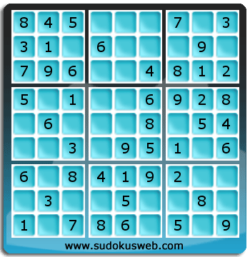 Sudoku de Niveau Très Facile