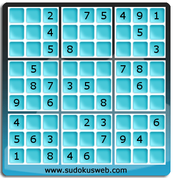 Sudoku von einfacher höhe Sudoku von einfacher höhe