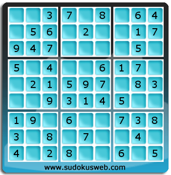 Sudoku de Nivel Muy Fácil