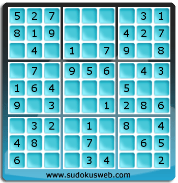 Sudoku von sehr einfacher höhe